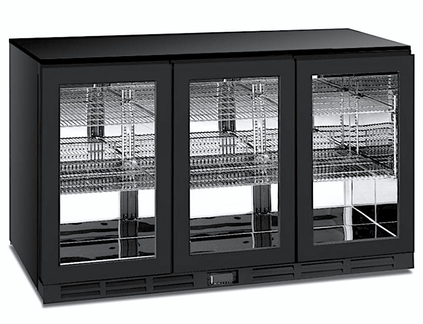 Cold Bar300 Inox Frigo Sotto Banco Subzero Tre Ante -2 C/+10 C V.220 W