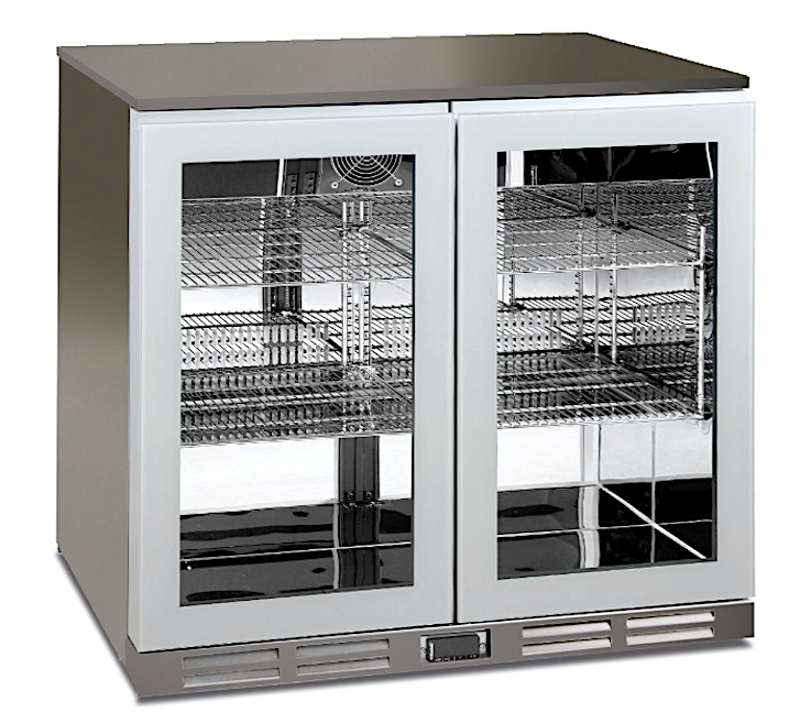 Cold Bar200 Inox Frigo Sotto Banco Subzero Due Ante -2 C/+10 C V.220 W
