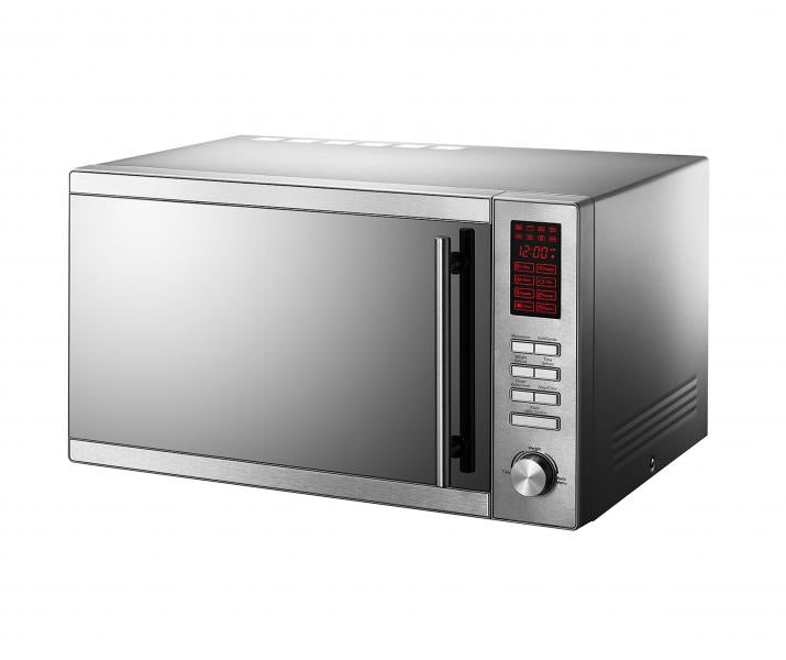 Forno Microonde 900w 25lt Acciaio Inox 8 Programmi Di Cottura