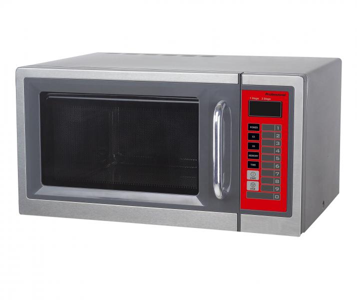 Forno Microonde 1550w 25lt Acciaio Inox Programmazione Personalizzata