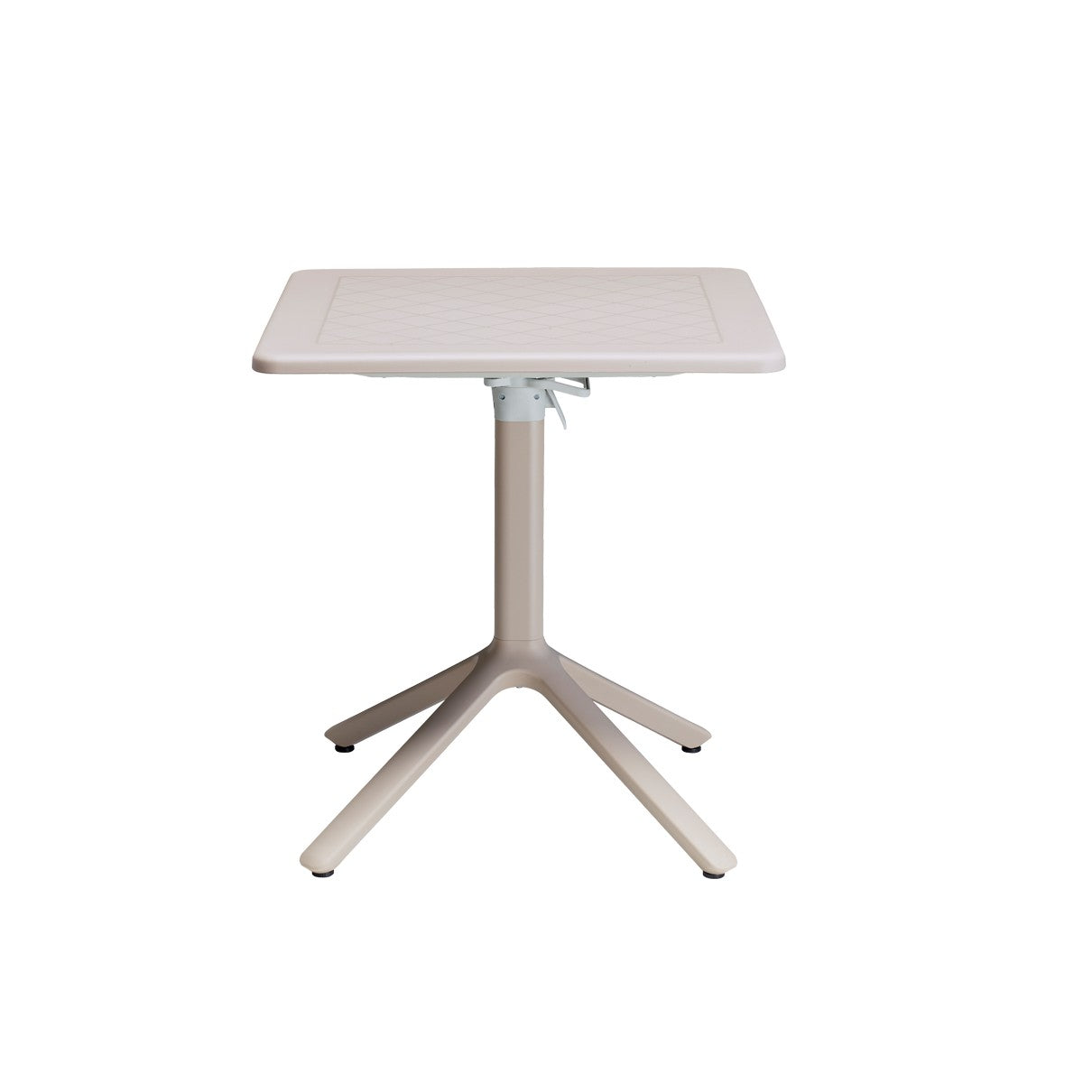 Eco Tavolo Piano Liscio 80x80 Ribaltabile Lino