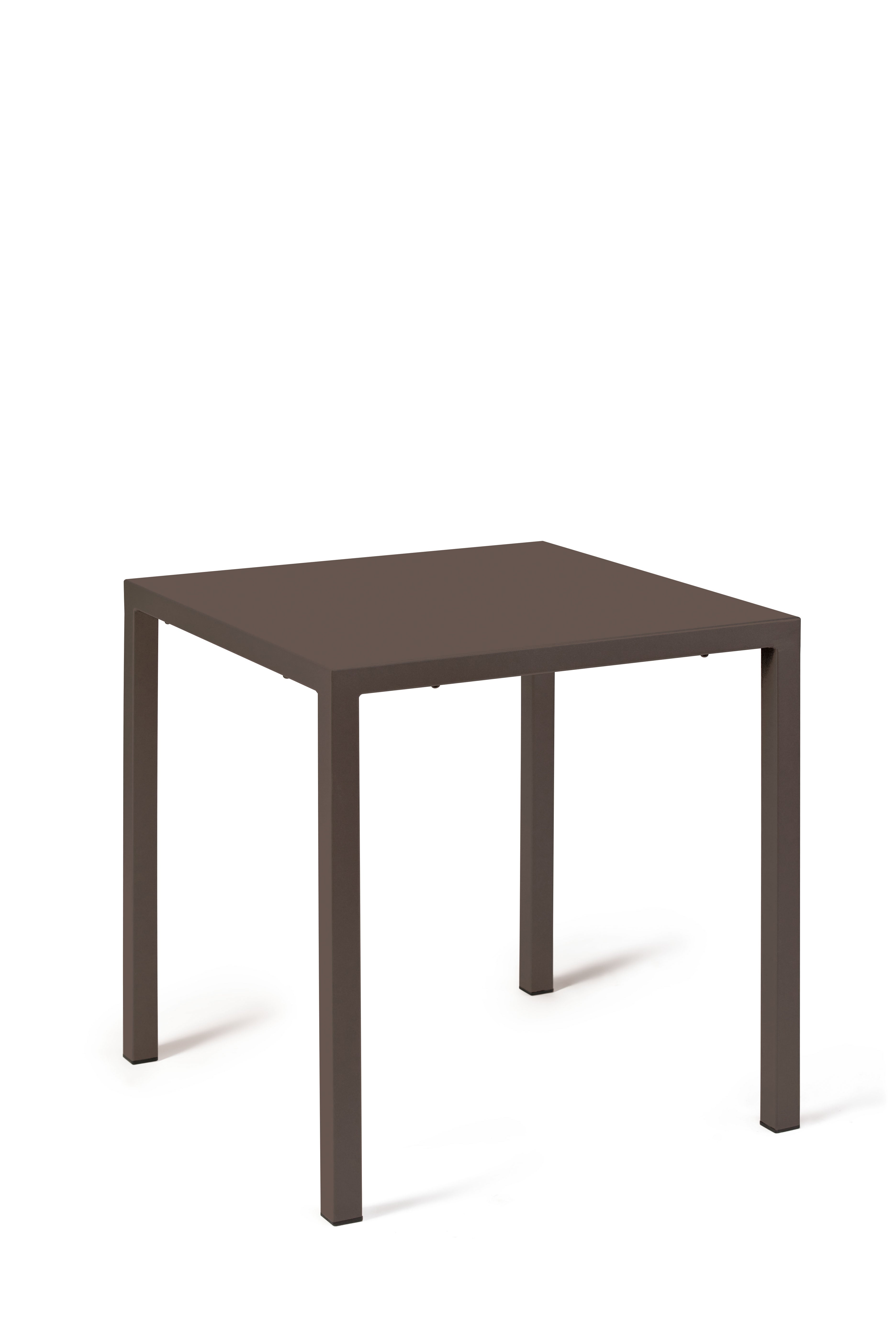 Quatris Tavolo 70x70 H.75 Bronzo