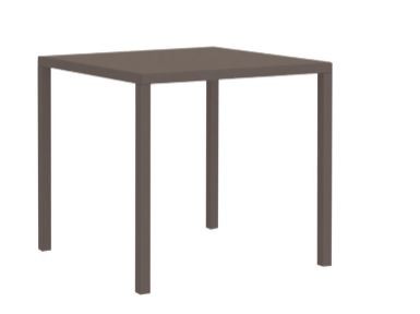Quatris Tavolo 90x90 H.75 Bronzo