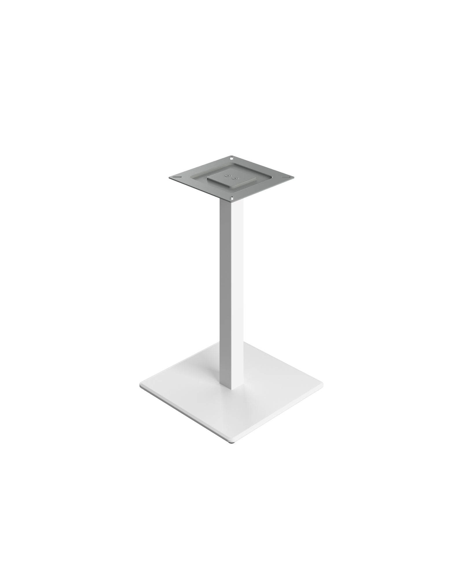 Saponetta Basamento Bianco H.73 Per Interno Base Cm.46x46 C/regolab Co