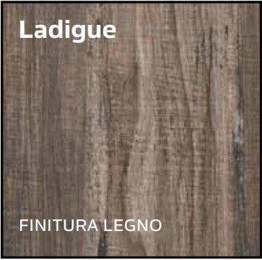 Hpl Piano 69x69 10mm Ladigue/marrone