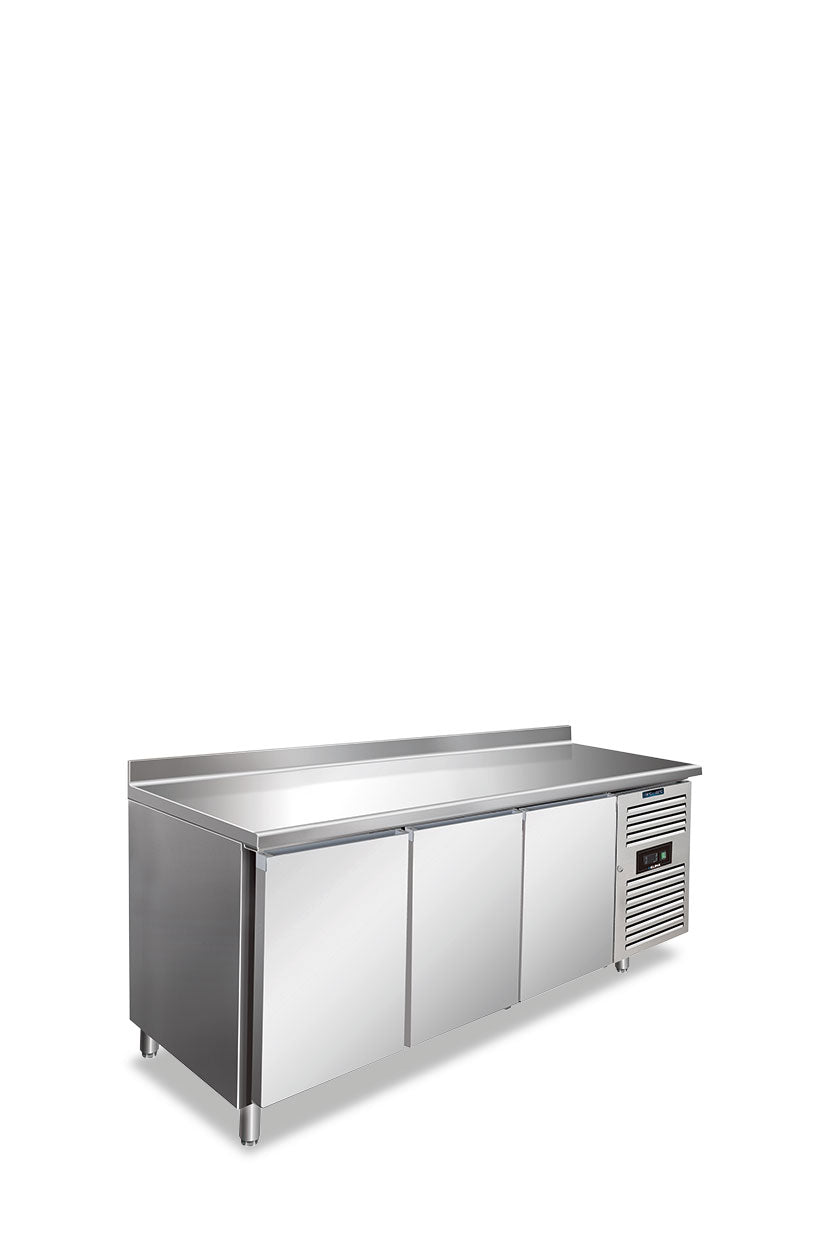 Tavolo refrigerato pasticceria ventilato con alzatina, bassa temperatura PXF 3200 BT CON ALZATINA