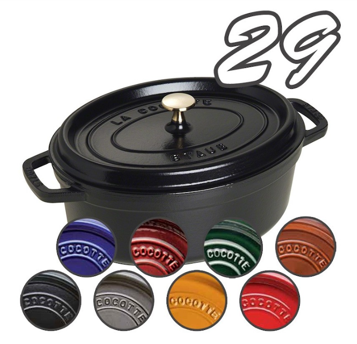 Cocotte Tonda Cm.24 Ghisa Smaltata