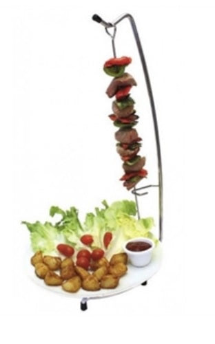 Portaspiedino Inox C/base