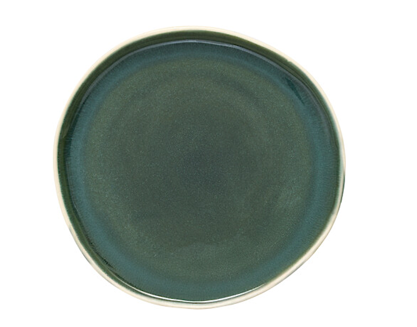 Wonja Piatto Piano Cm.27 Verde 207231b