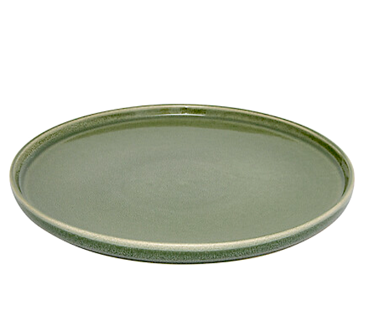 Terre Piatto Piano Cm.27 Verde Kaki 154635e