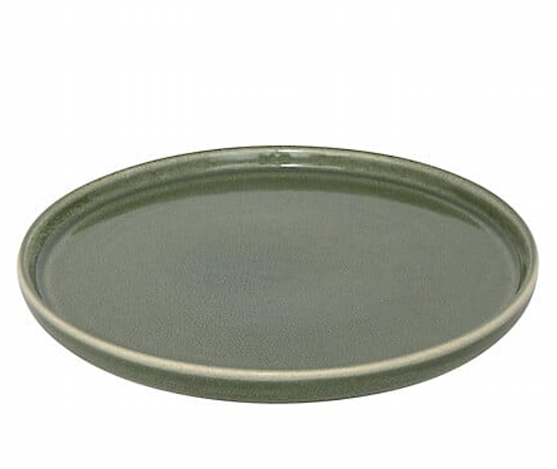 Terre Piatto Dessert Cm.21 Verde Kaki 154636e