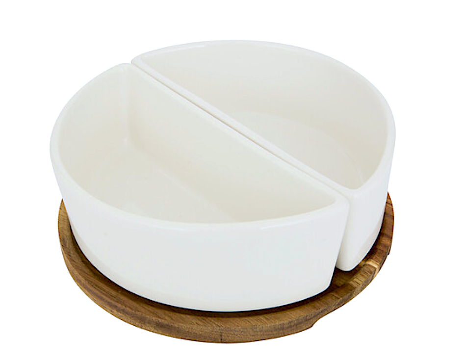 Elegance Set Aperitivo 2 Ciotole Con Vassoi 207289