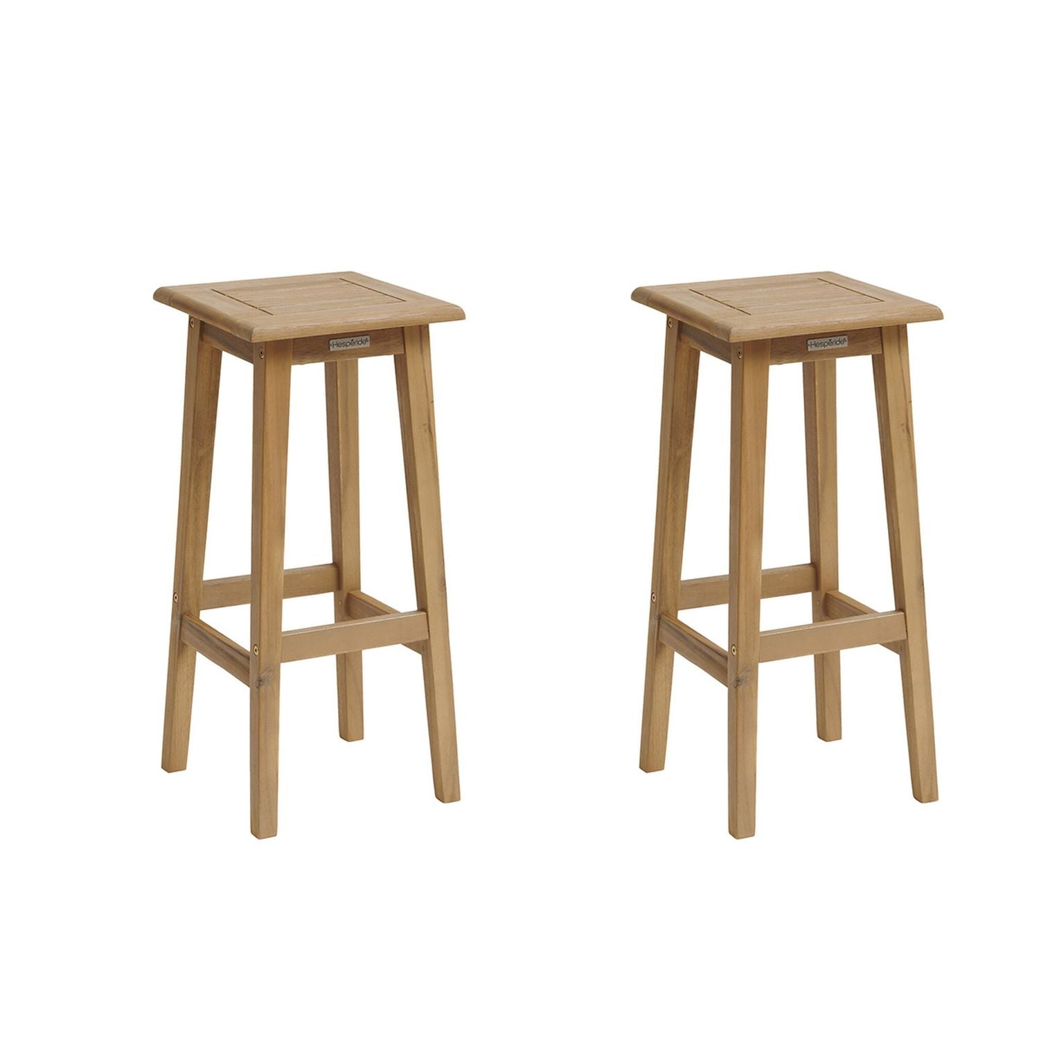 Tiwi Sgabello Alto Cm.32x32x71h Acacia