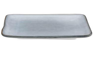 Piatto Quadrato Oceane Cm.27x27 Grigio 188954