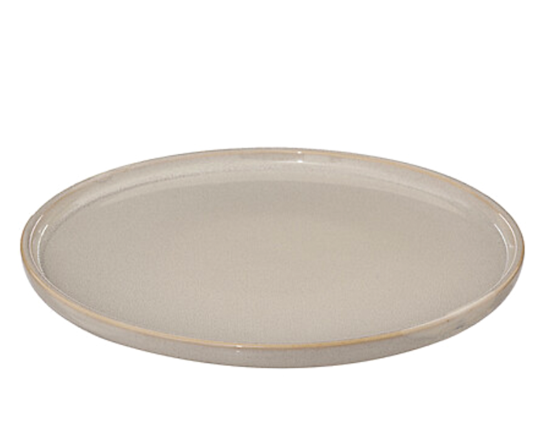 Terre Piatto Piano Cm.27 Beige 154635d