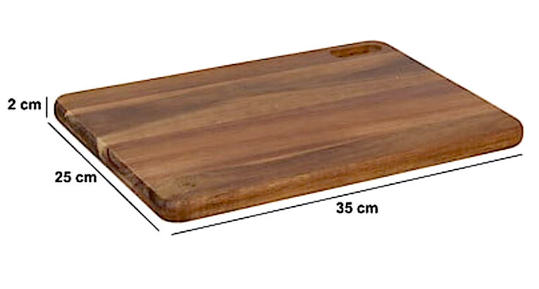 Tagliere Acacia Rettangolare Cm.35x25 190051