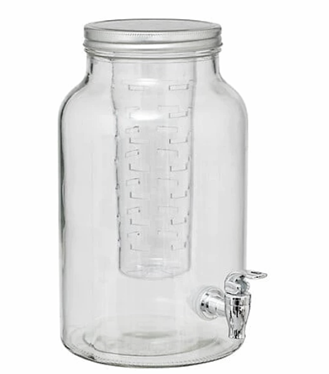 Fuzy Dispenser Lt.6 Vetro Con Rubinetto 203418