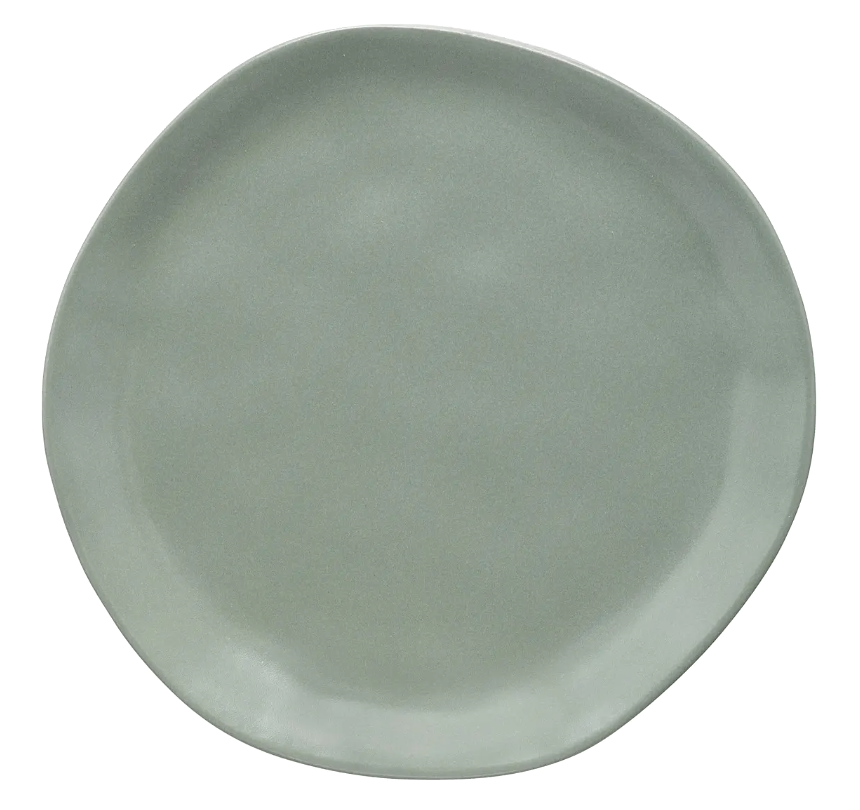 Noe Piatto Frutta Cm.21 Verde Oliva 203348b