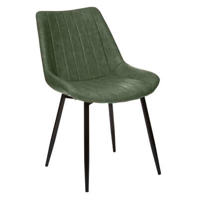 Olwen Sedia Effetto Pelle Verde Cachi