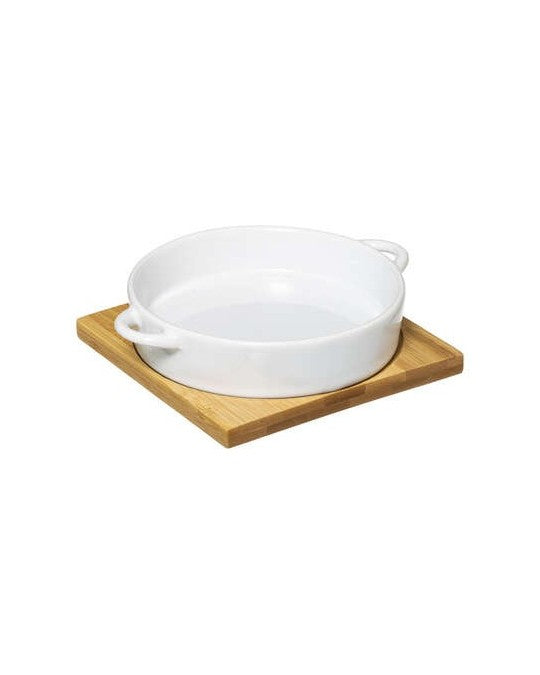 Pirofila Con Base In Bamboo Cm.12 179720