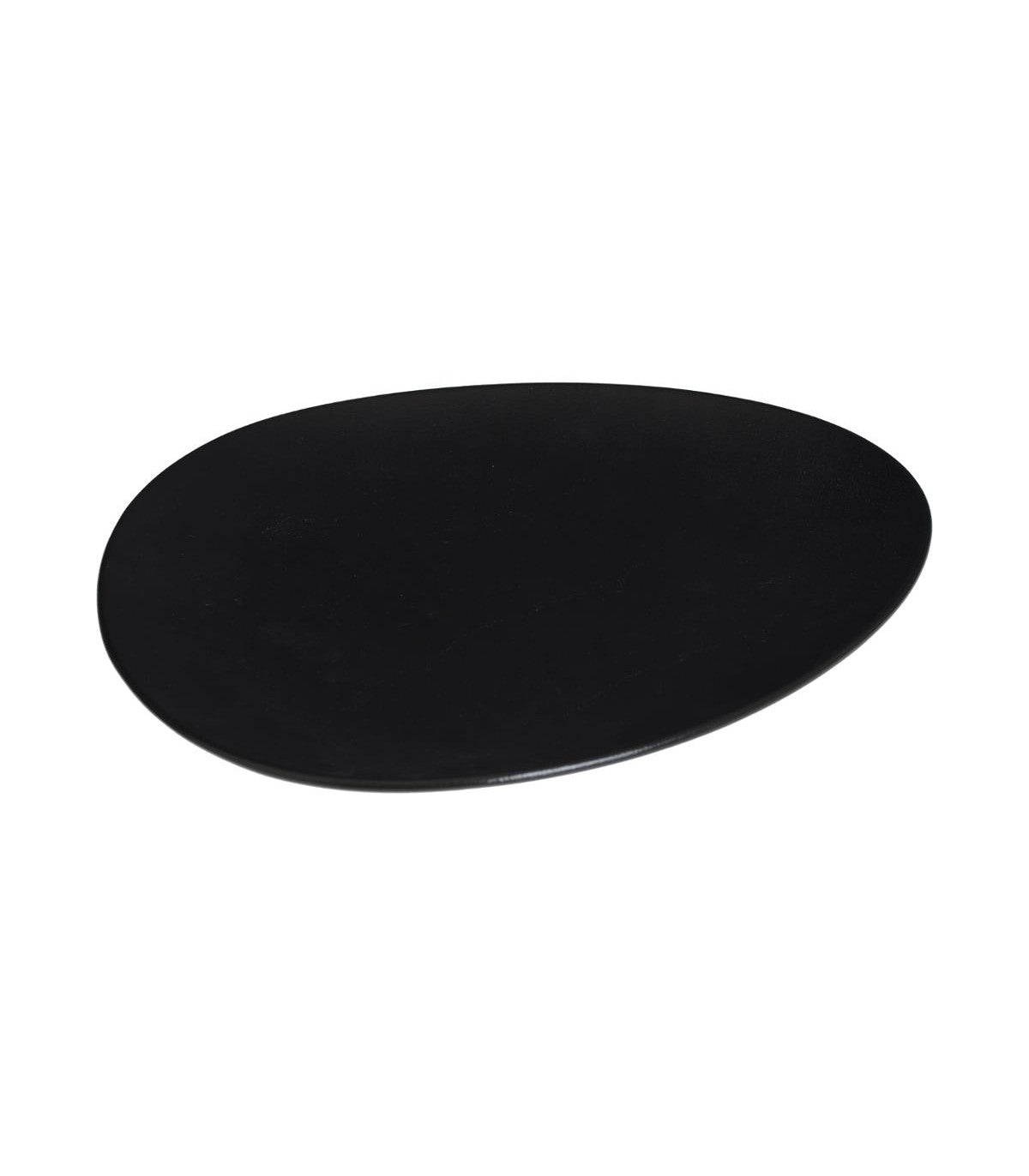 Piatto 154476b Triangolare Cm.23 Nero
