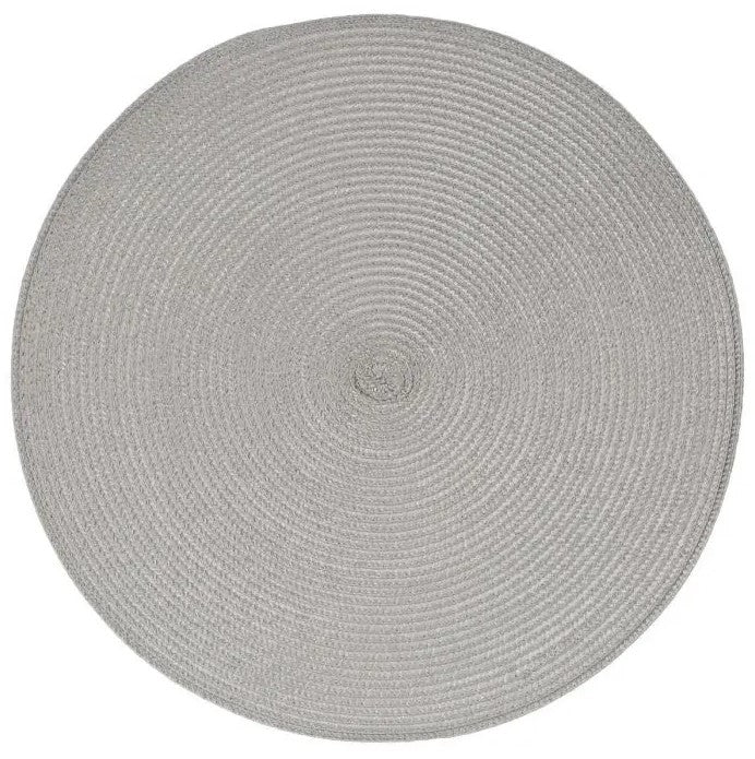 Tovaglietta Intrecciata Cm.38 Grigio Chiaro