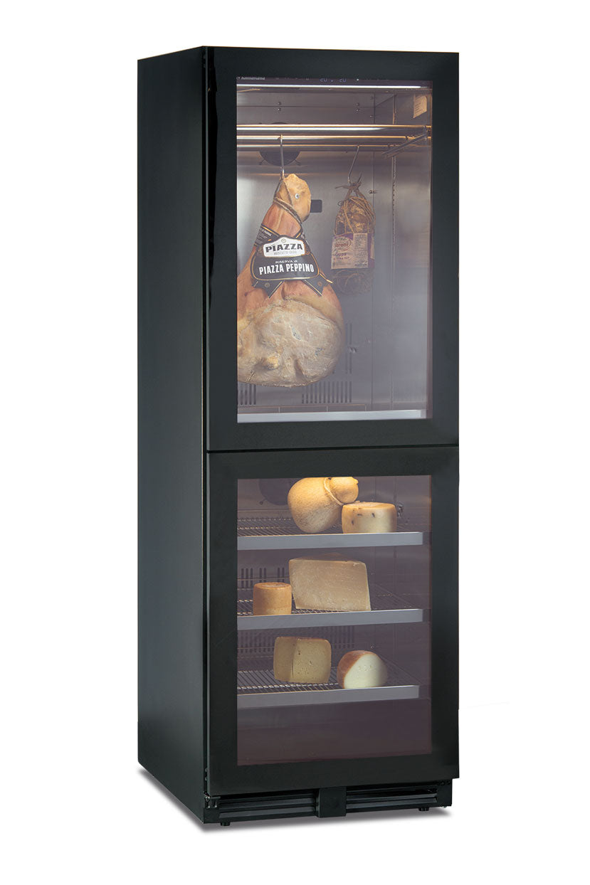 Frigo vetrina per conservazione di salumi e formaggi SF 180 INOX