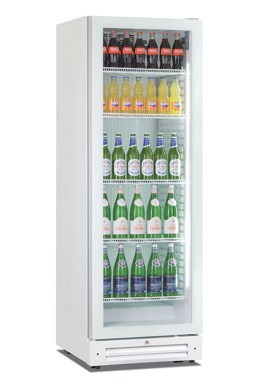 Frigo vetrina bibite statica con agitatore ICOOL 401 WHT