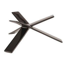 Alzata Buffet H.8cm Metallo Con Rivestimento Antiscivolo Nero