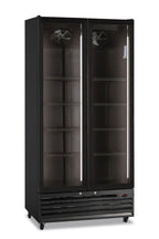 Frigo bibite doppia porta ventilato ICOOL 80 BLACK