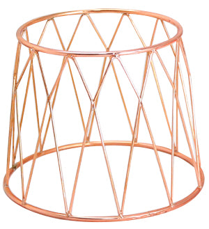 Crown Stand Antiscivolo Rame Cm.25x21x20h Pvc