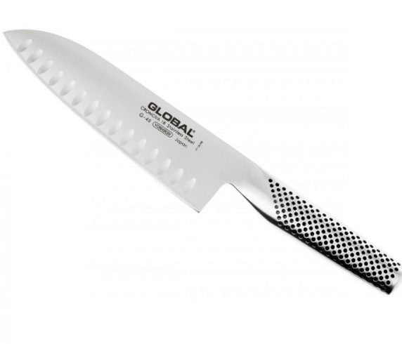 G-80 Coltello Santoku Lama Alveolata Cm.18/30,5