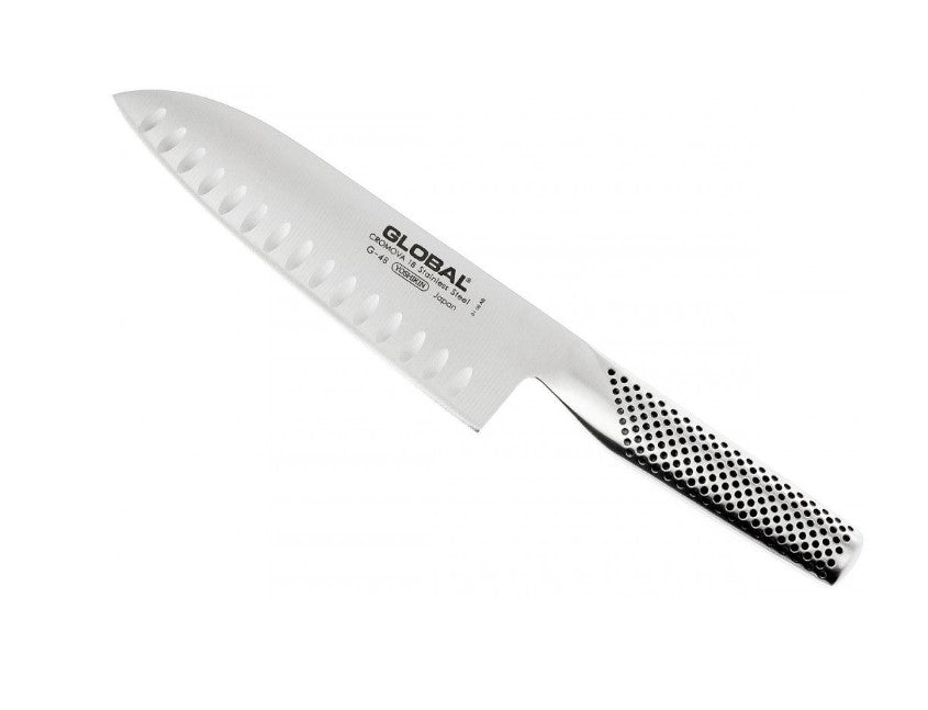 G-83 Coltello Cuoco Oriental Lama Alveolata Cm.18/31,5