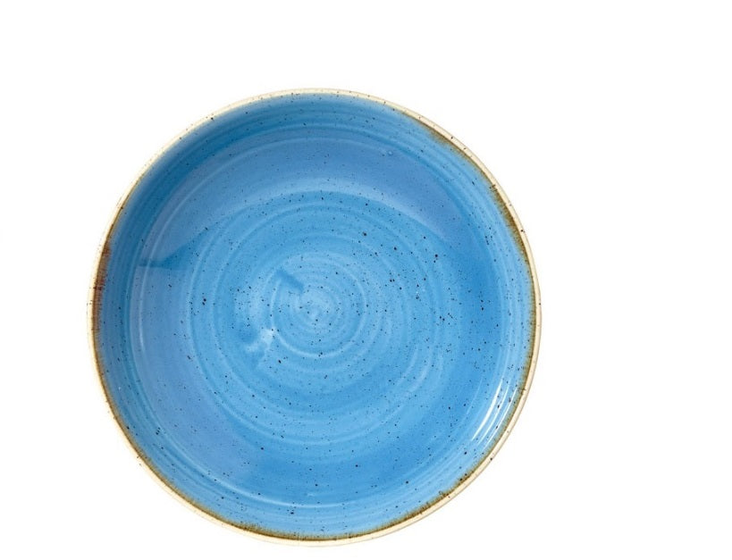 Piatto Fondo Tondo Blu 18 Cm Churchill