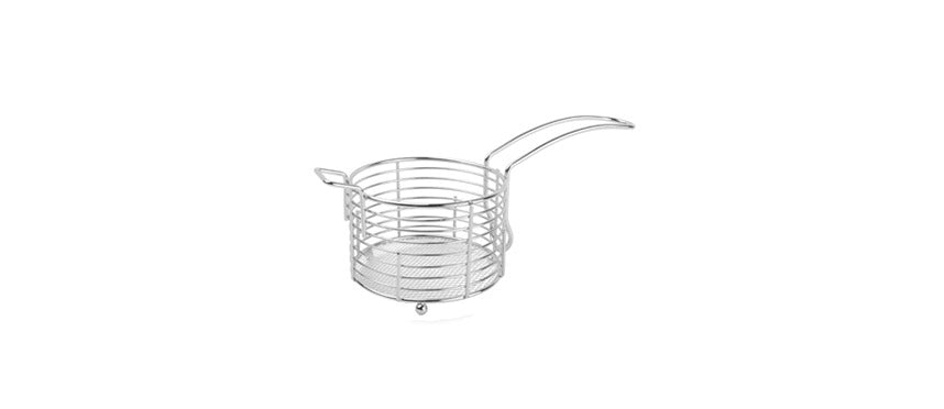 Bonbistro Cestino Filo Cm.11xh7,5 Argento