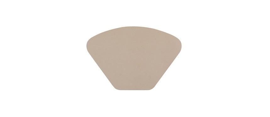 Togo Tovaglietta Tortora Trapezoidale Cm.48x32 Ecopelle