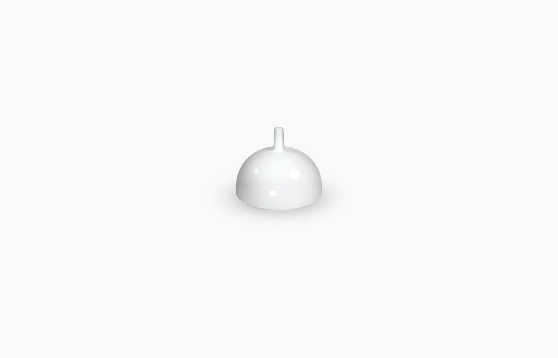 Copripiatto Gourmet Bianco 18 Cm Saturno Costaverde