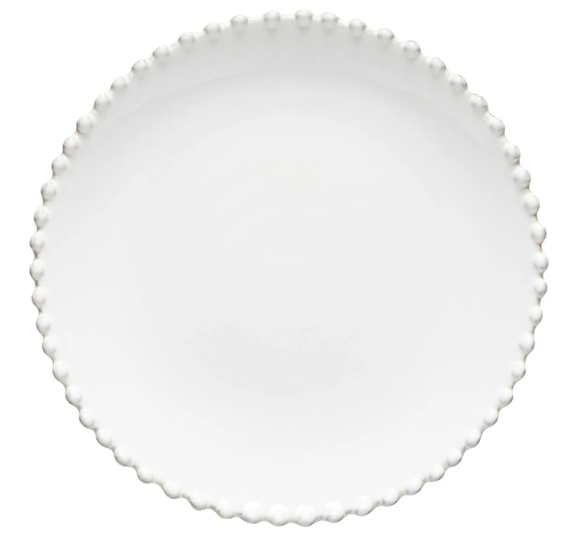 Pearl Piatto Dessert Cm.22 Bianco