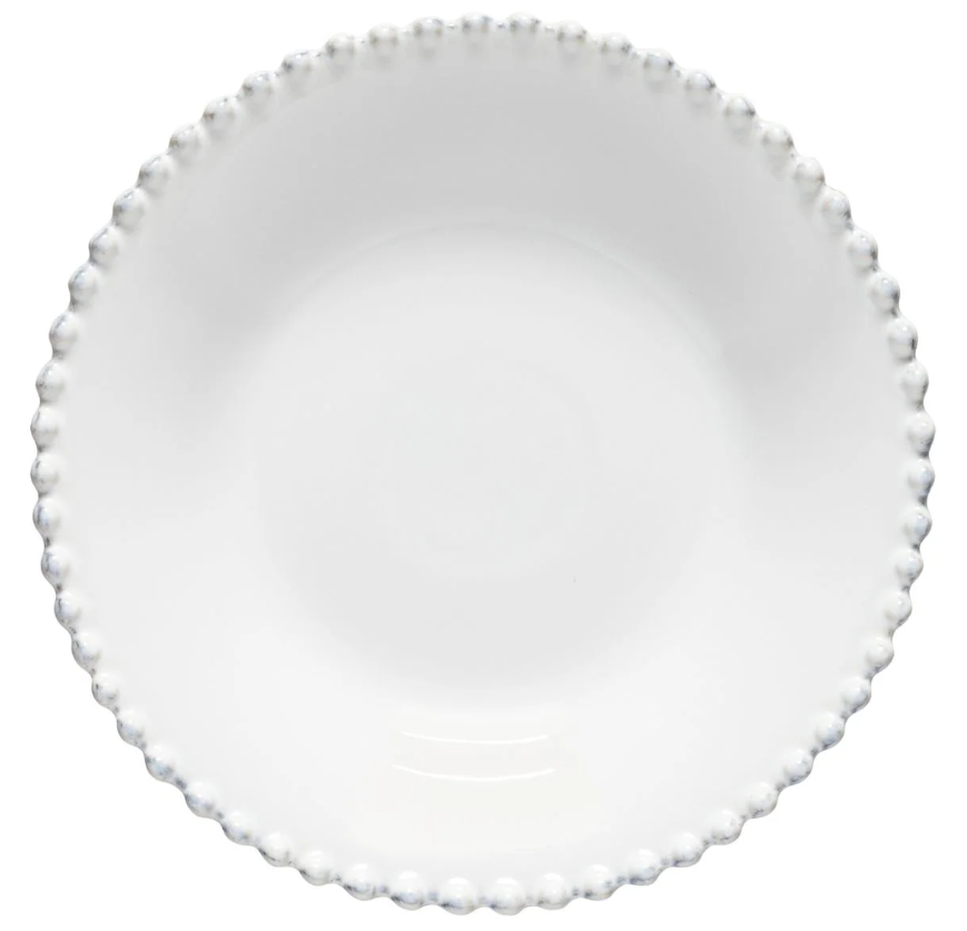 Pearl Piatto Fondo Cm.24 Bianco