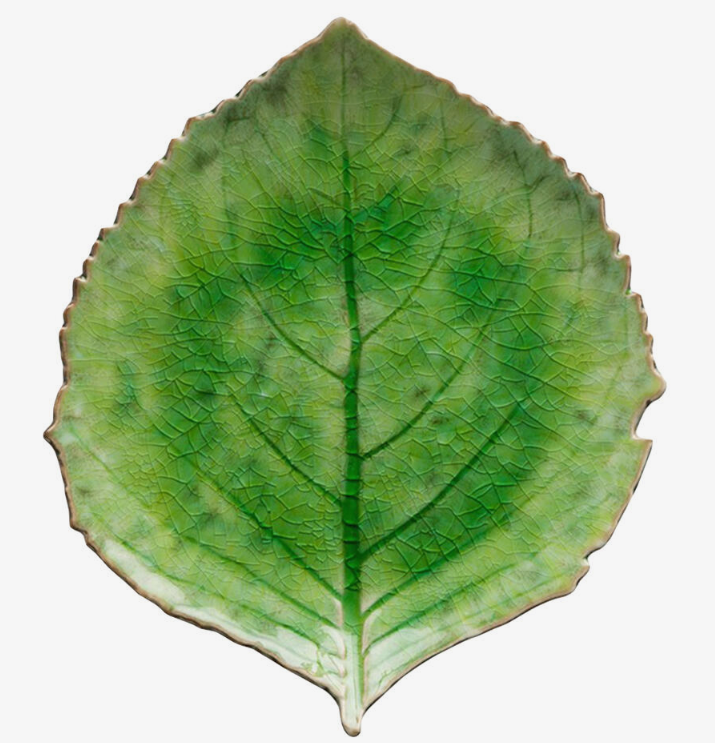 Riviera Piatto Foglia Cm.18 Verde
