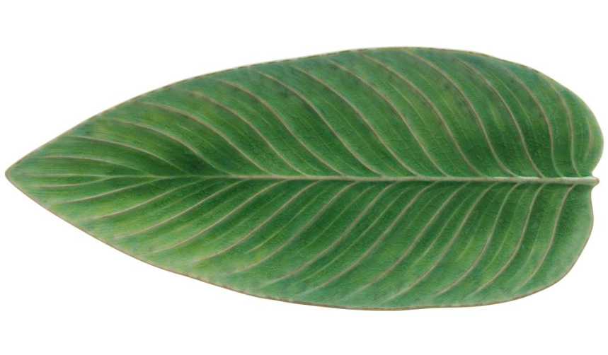 Riviera Vassoio Foglia Cm.40 Verde