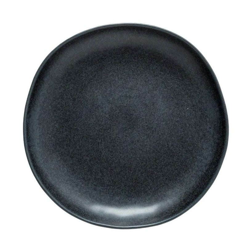 Livia Piatto Piano Cm.28 Nero Opaco