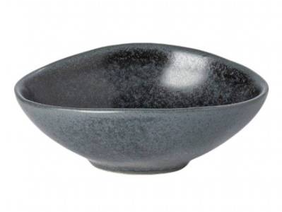 Livia Ciotola Ovale Cm.10x8x3,6h Nero Opaco