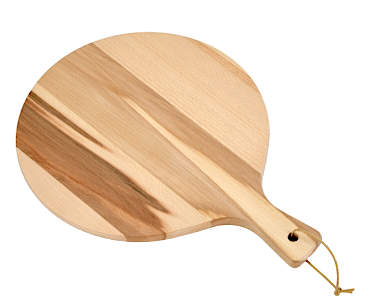 Tagliere Pizza Rustic Tondo Cm.35 Faggio