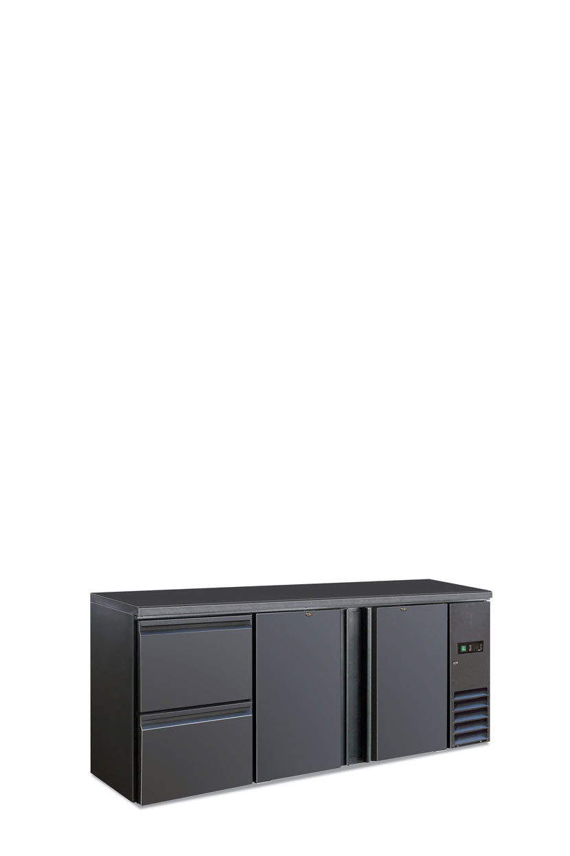 Frigo retro banco bar ventilato BB 322 SD