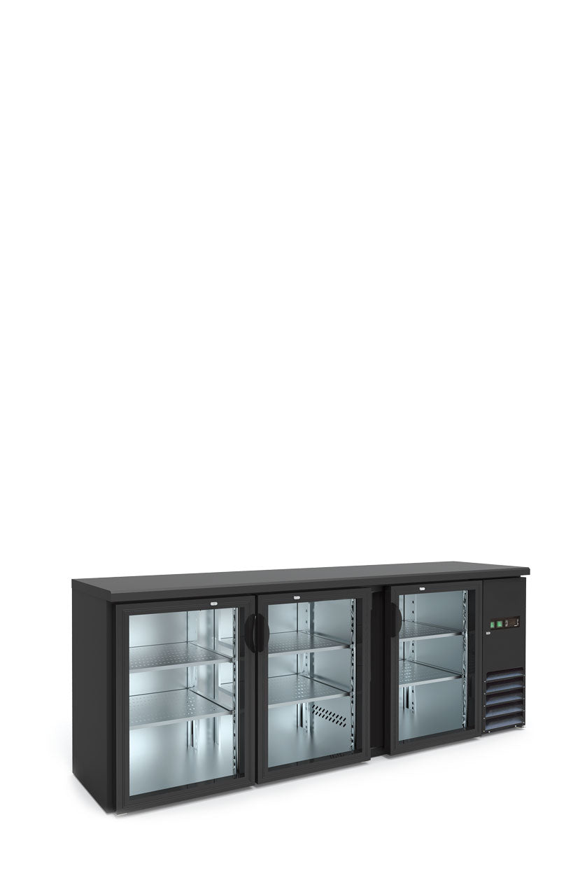 Frigo retro banco bar ventilato BB 300 GD