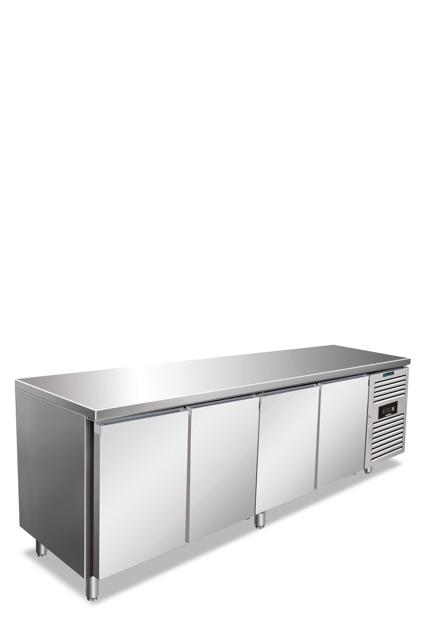 Tavolo refrigerato quattro ante ventilato, temperatura normale SNACK 4100 TNF