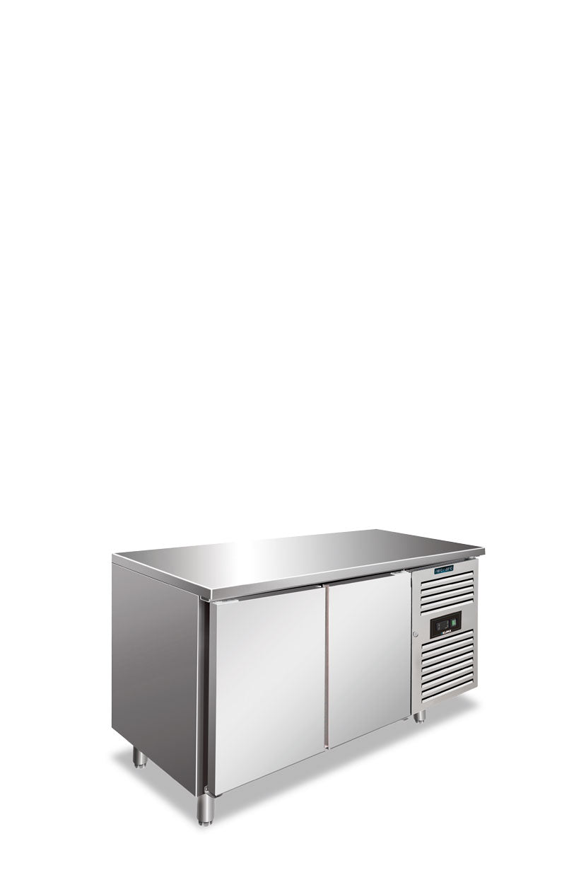 Tavolo refrigerato due ante ventilato, bassa temperatura SNACK 2100 BTF