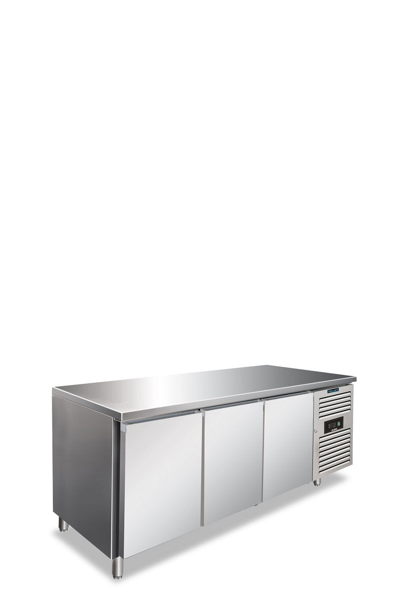 Tavolo refrigerato tre ante ventilato, bassa temperatura SNACK 3100 BTF