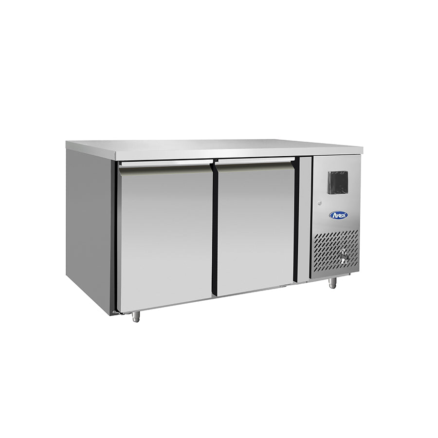 Tavolo Frigorifero 2 Porte -2 C/+8 C Lt.280 Watt 250 Mm.1360x700x850h